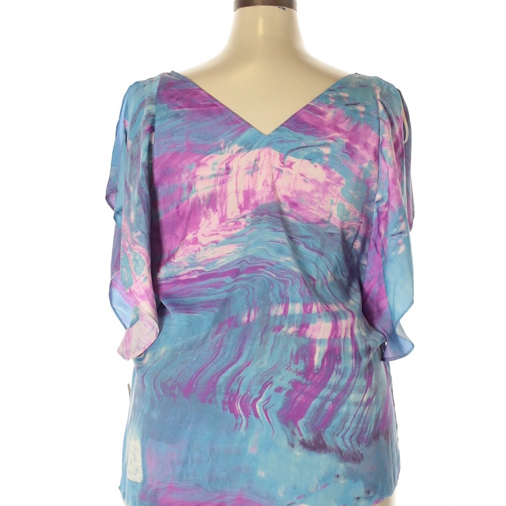 NWT RACHEL by Rachel Roy Flutter Sleeve Blouse 1X